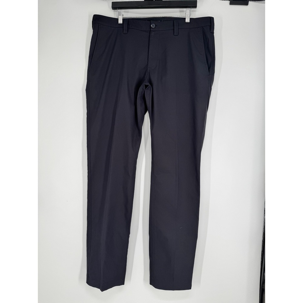 Bluffworks Ascender Chino Pants Mens Size 38x34 Black Tailored Fit Performance